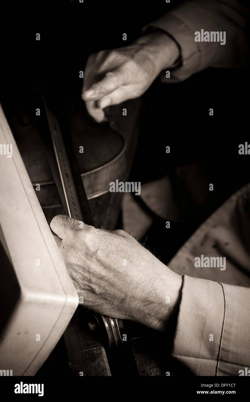 Luthier Manufacturing stringed musical instruments Handicraft