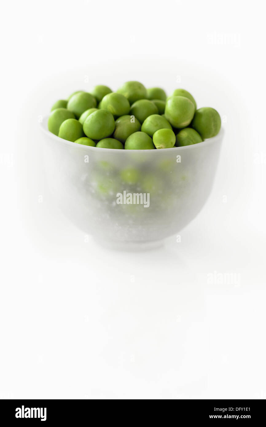 Peas in a cup  Still Life  Color Stock Photo