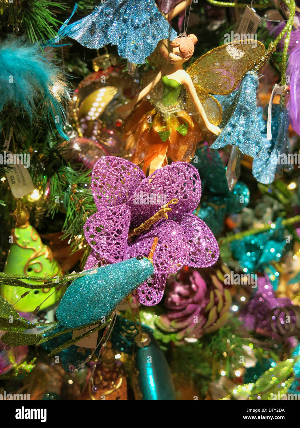 Macy's Department Store, 2013 Christmas Display, NYC Stock Photo