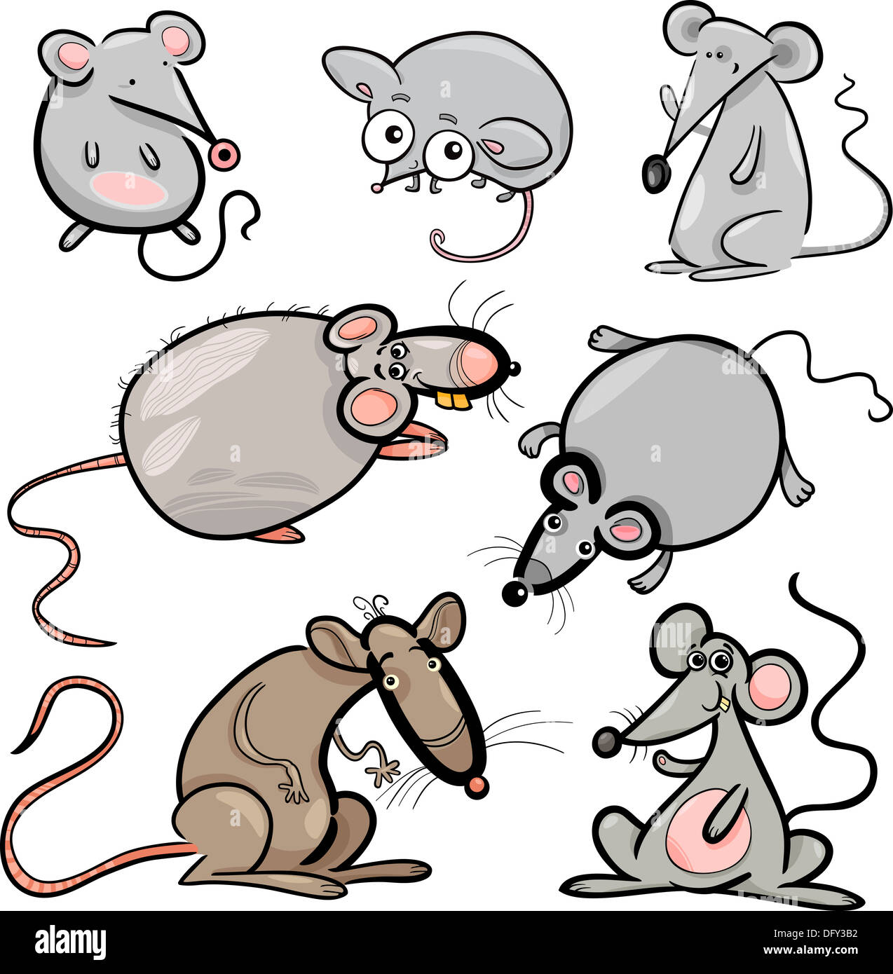 Rats cartoon hi-res stock photography and images - Alamy