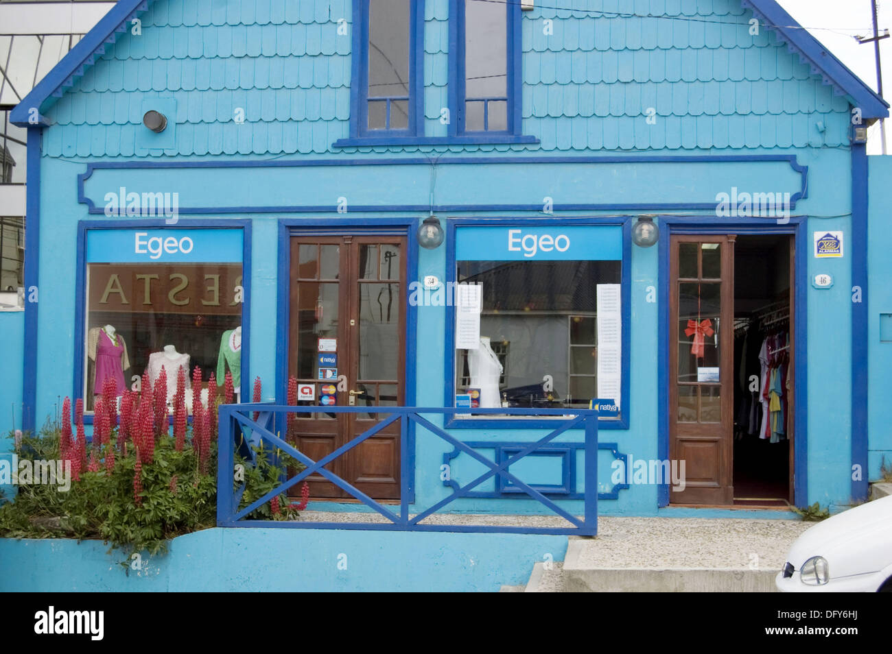 Ushuaia house building hires stock photography and images Alamy