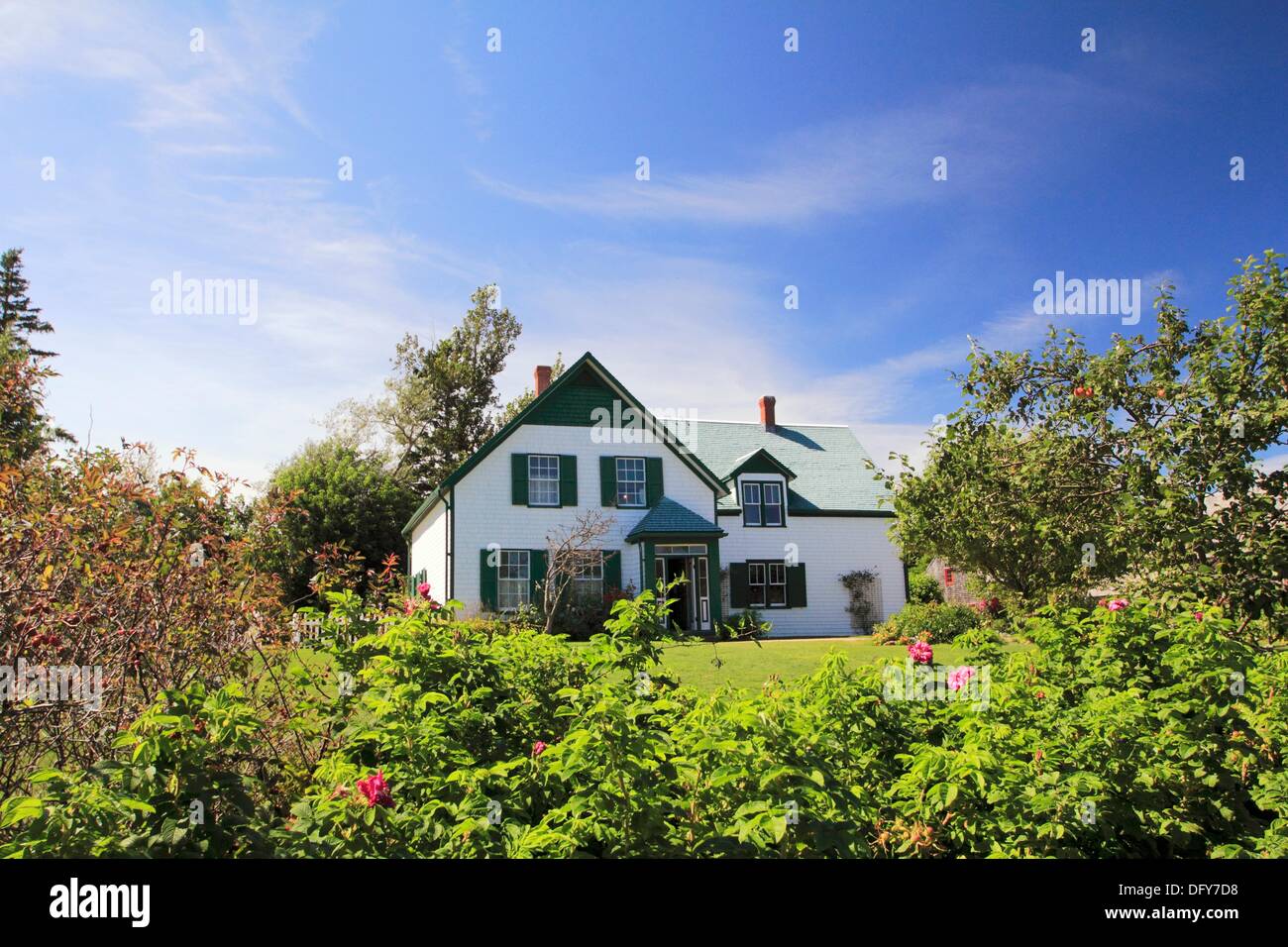 Green Gables house in Cavendish Prince Edward Island Canada Stock Photo