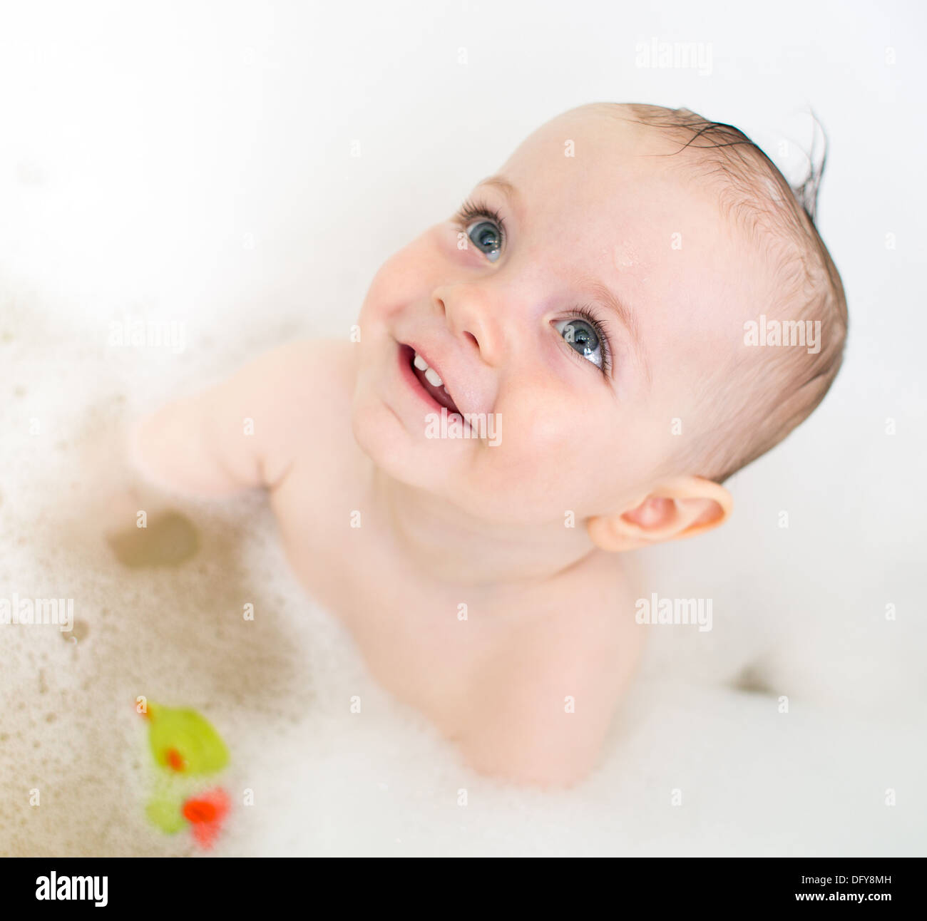 Bathtime girl hires stock photography and images Alamy