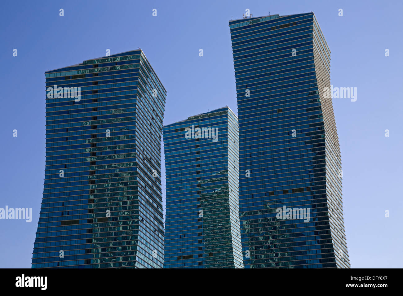 Astana skycrapers, Kazakhstan Stock Photo