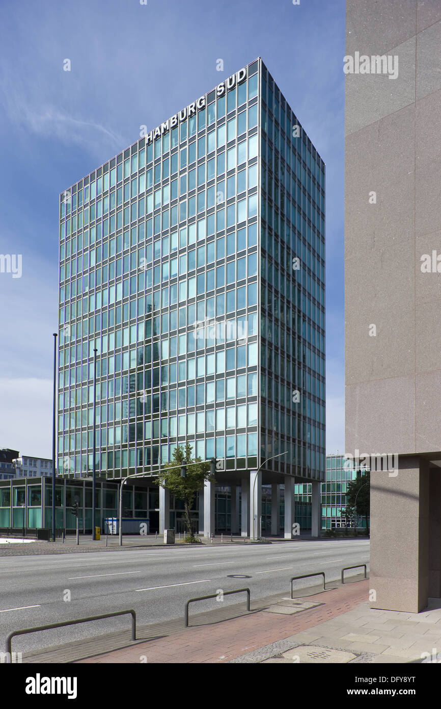 Hamburg Süd Zentrale, Reederei, WillyBrandtStraße, Hamburg, Deutschland Stock Photo Alamy