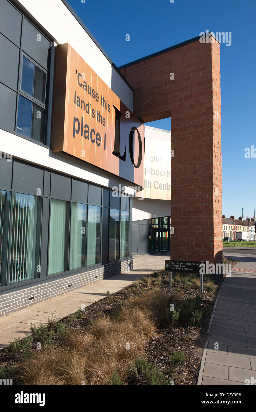 Kensington Neighbourhood Health Centre, Liverpool, England, UK Stock