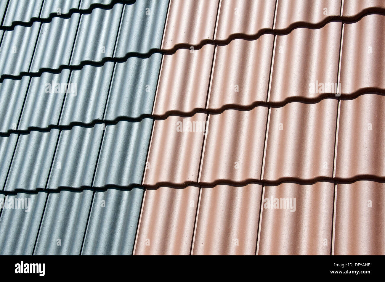 Roof tiles background Stock Photo