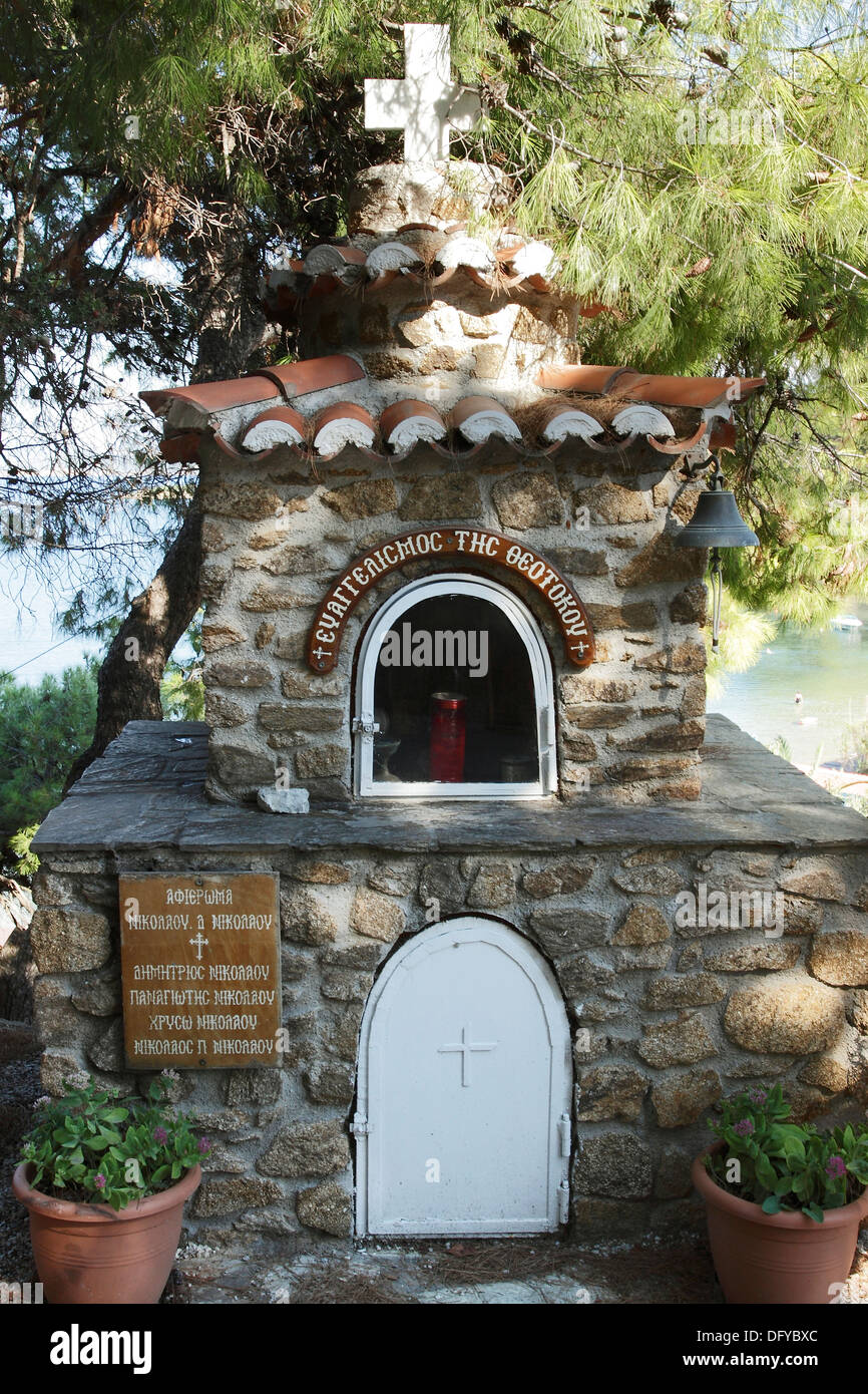 Greek Roadside Shrine High Resolution Stock Photography and Images Alamy