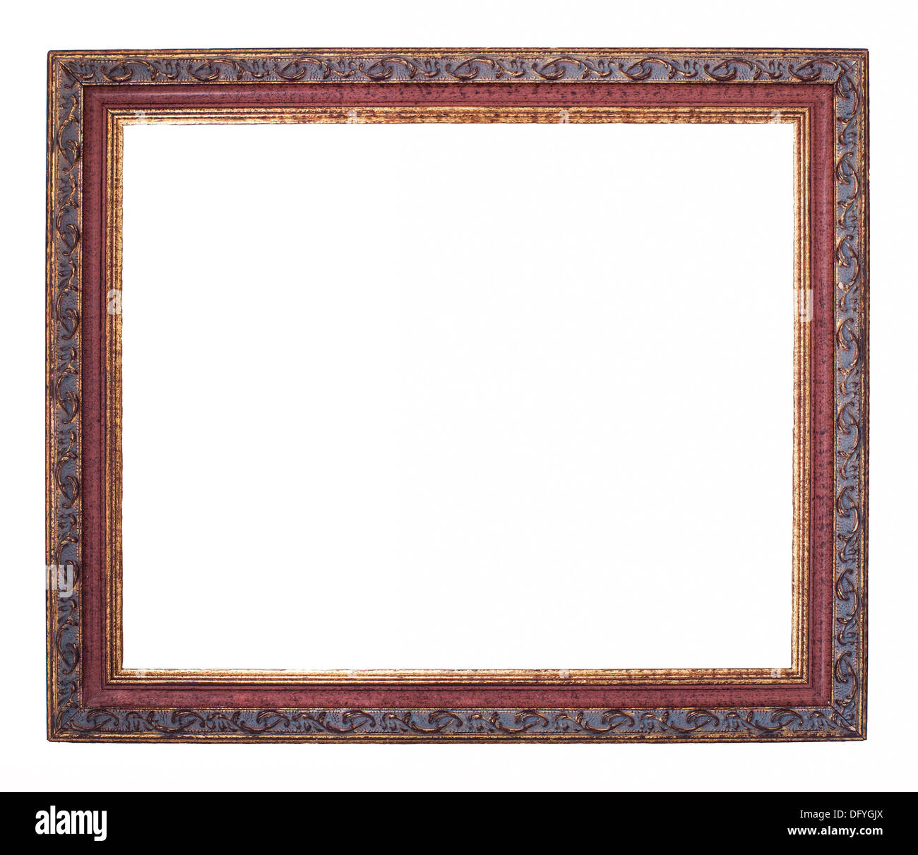 frame on a white background Stock Photo