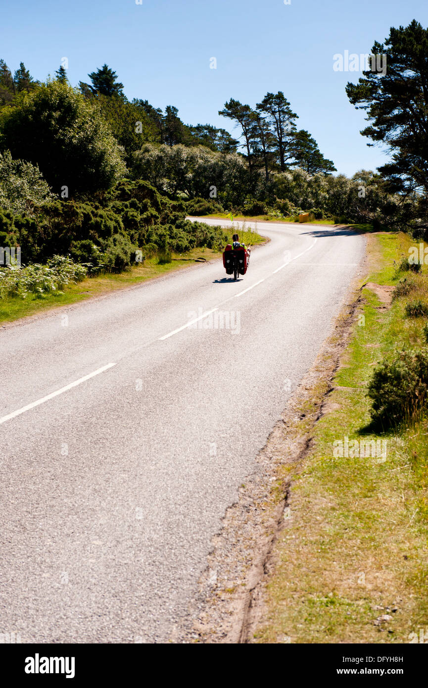 low rider bicycle on steep hill Stock Photo Alamy