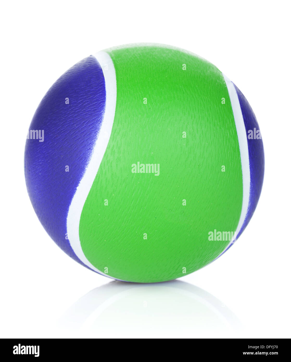 Tennis ball. Isolated on white background Stock Photo - Alamy