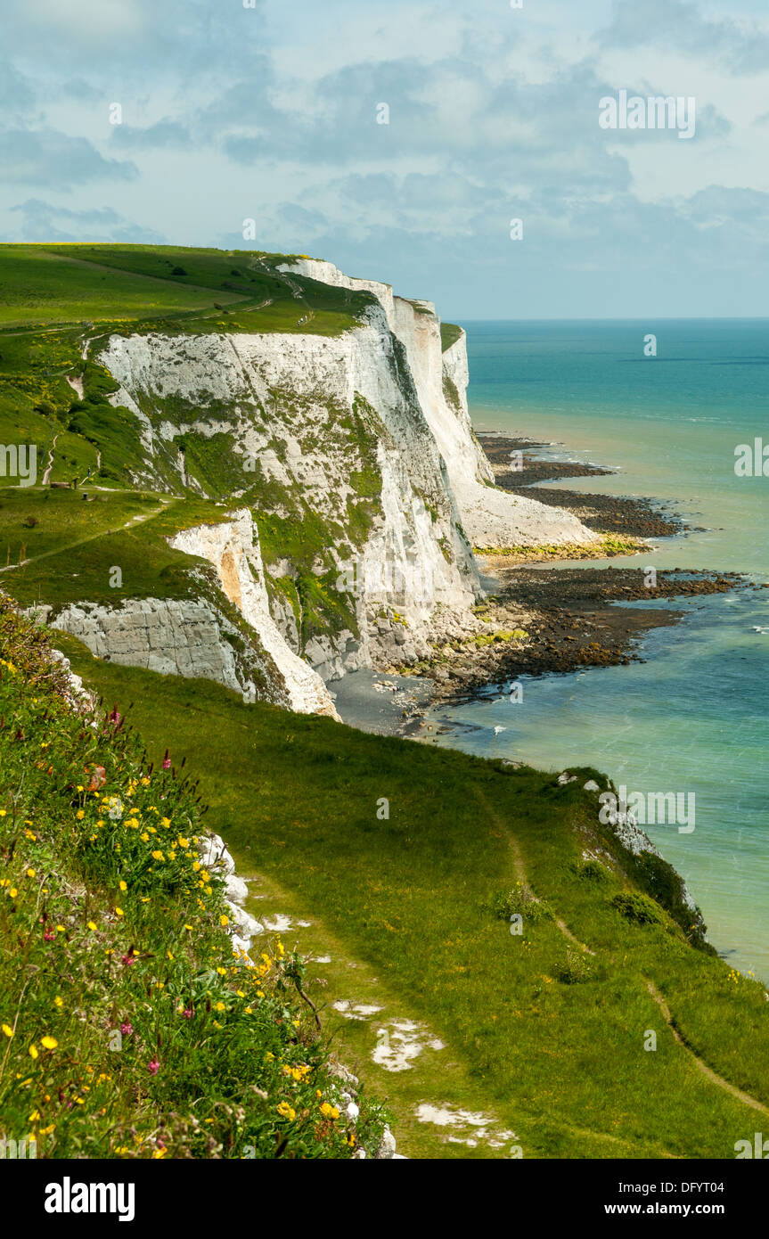 White Cliffs Of Dover Kent England Stock Photo Alamy White Cliffs Of Dover Kent England Stock Photo Alamy