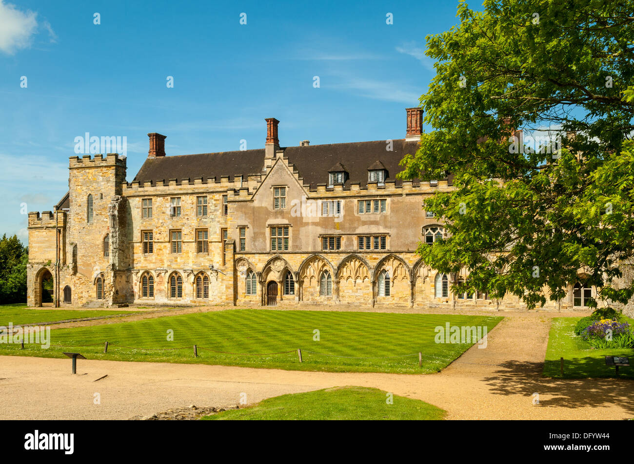 The Great Hall, Battle Abbey, Battle, East Sussex, England Stock Photo