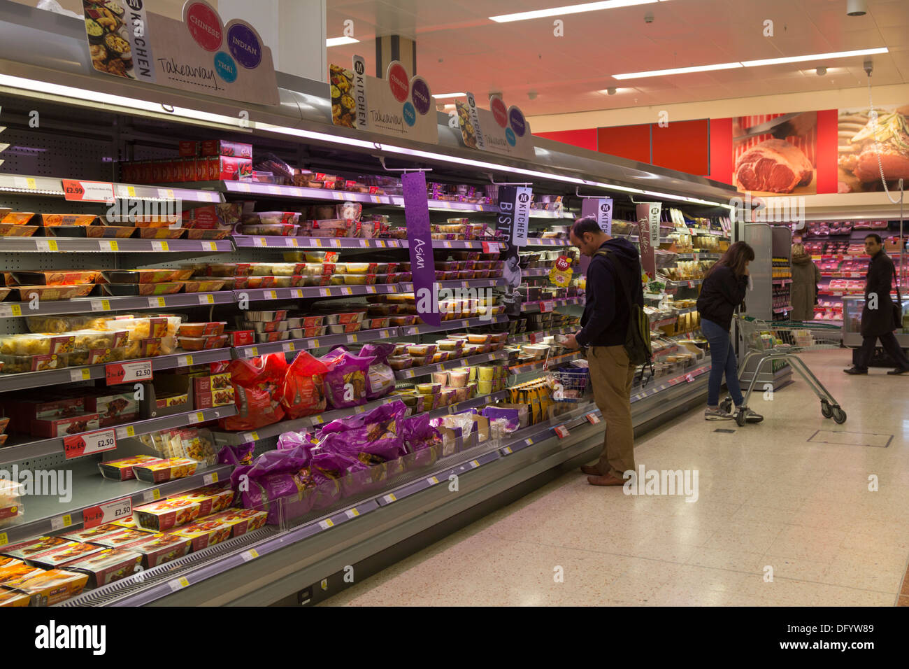 Morrisons Supermarket - Chalk Farm - London Stock Photo