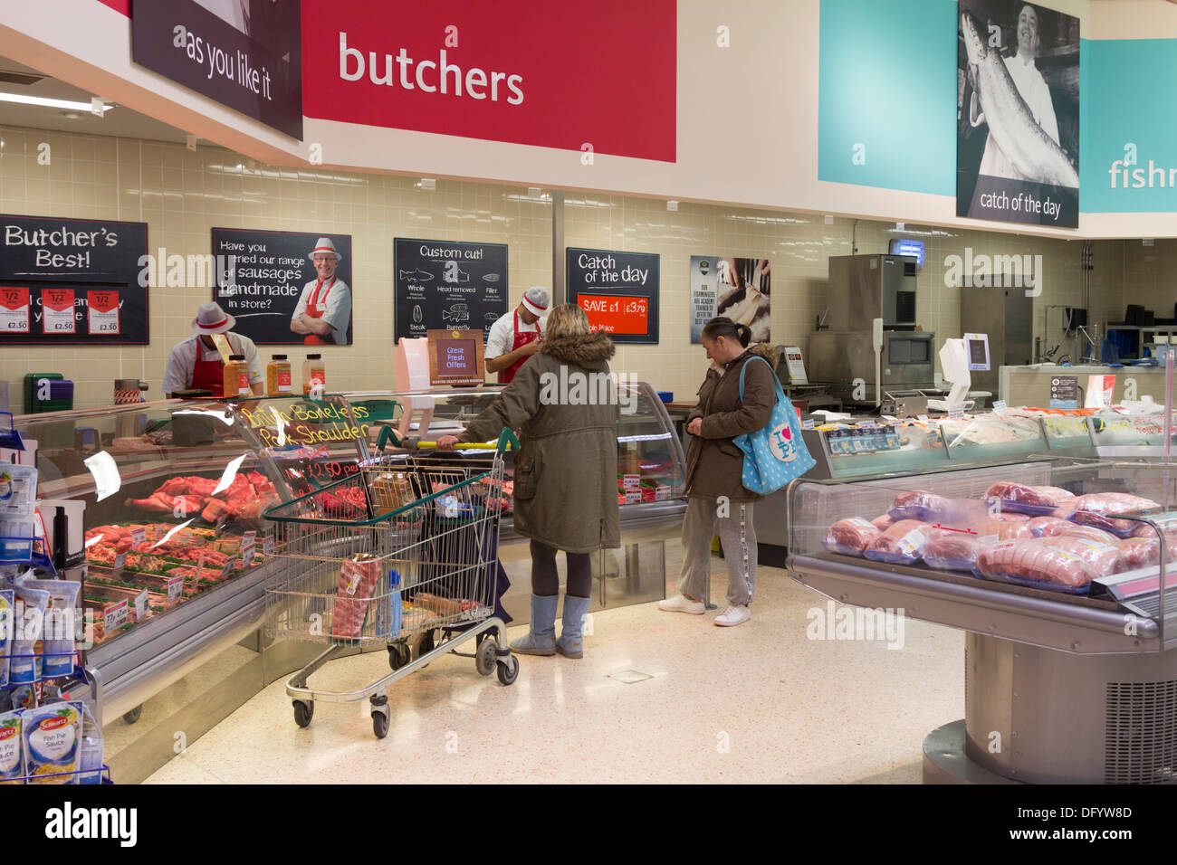 Morrisons Supermarket - Chalk Farm - London Stock Photo