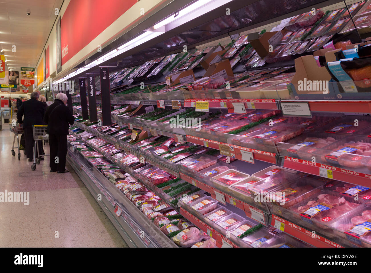Morrisons Supermarket - Chalk Farm - London Stock Photo