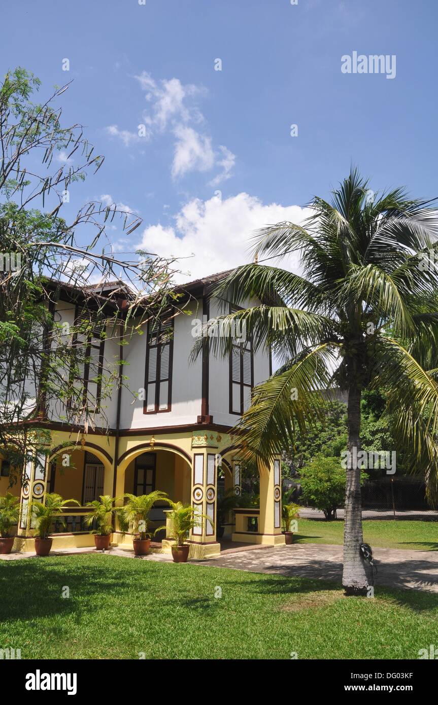 Malacca Malaysia A Colonial House Stock Photo Alamy