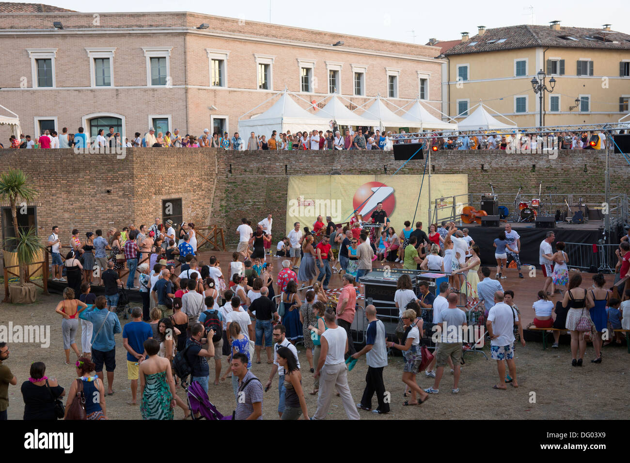 Summer, Jamboree, Music, Festival, Senigallia, Stock Photo