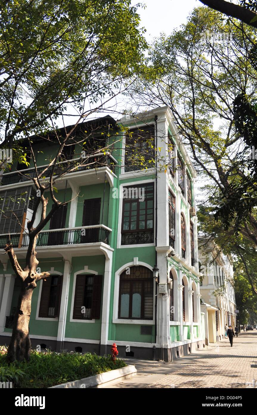 Guangzhou china old houses in hires stock photography and images Alamy