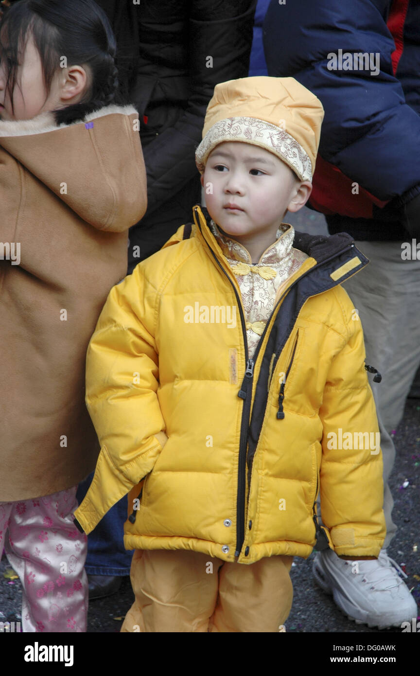 Chinese child during the Chinese New Year Stock Photo - Alamy
