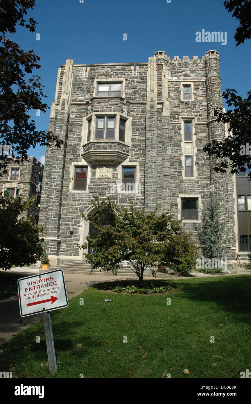 New York City (USA) the Fordham University, in The Bronx Stock Photo