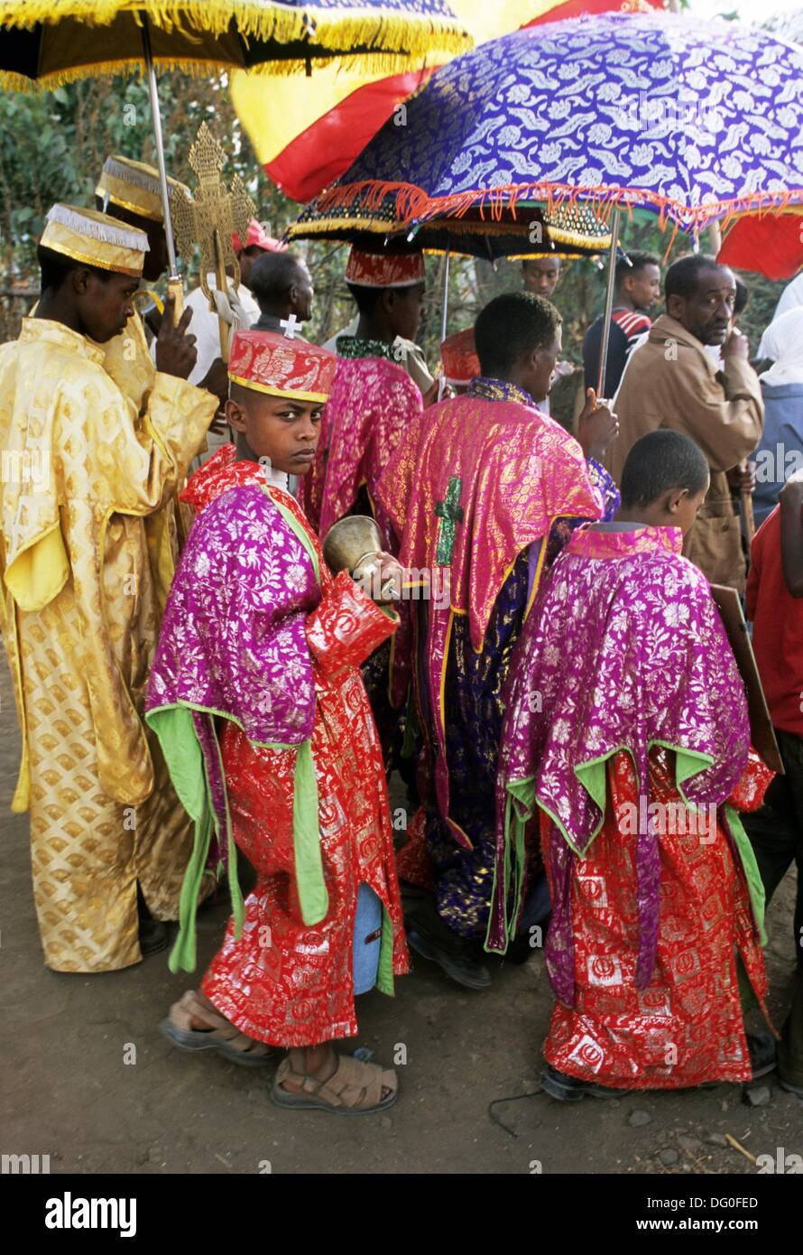 Timkat ceremony orthodox church in hi-res stock photography and images ...