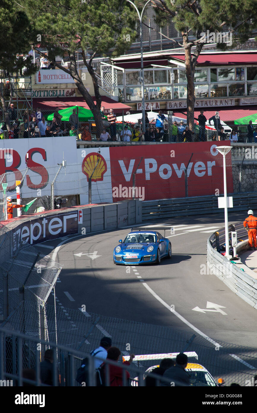 Porsche, Cup, Car, Race, Monaco, Monte Carlo Stock Photo Alamy