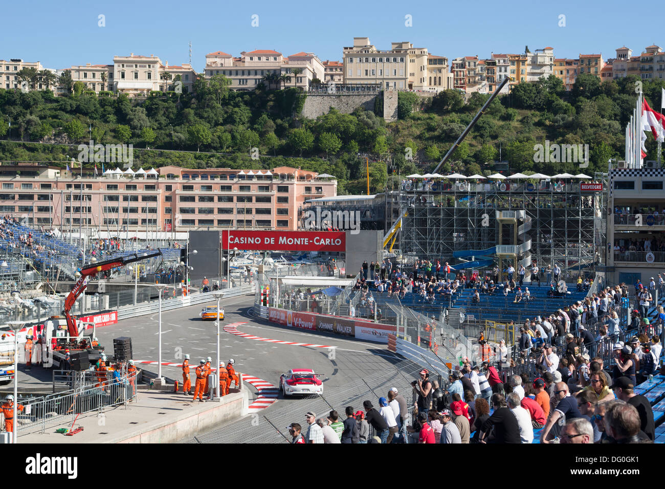 Porsche, Cup, Car, Race, Monaco, Monte Carlo Stock Photo Alamy