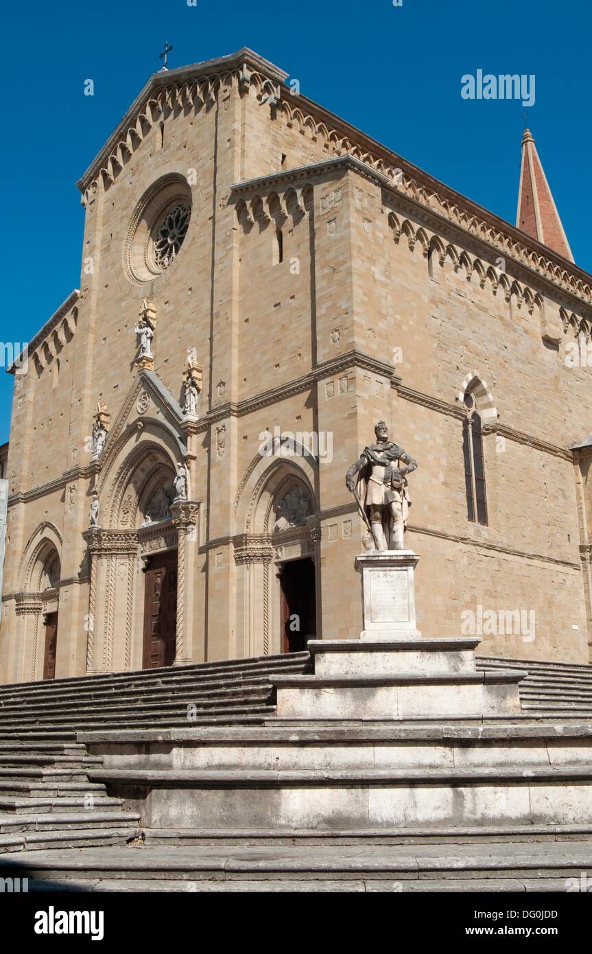 Italy, Tuscany, Arezzo, San Donato Cathedral Stock Photo Alamy
