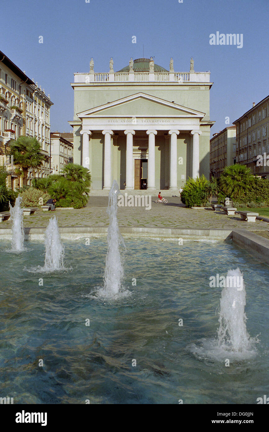 Italy, Friuli Venezia Giulia, St Antonio Taumaturgo Church Stock Photo
