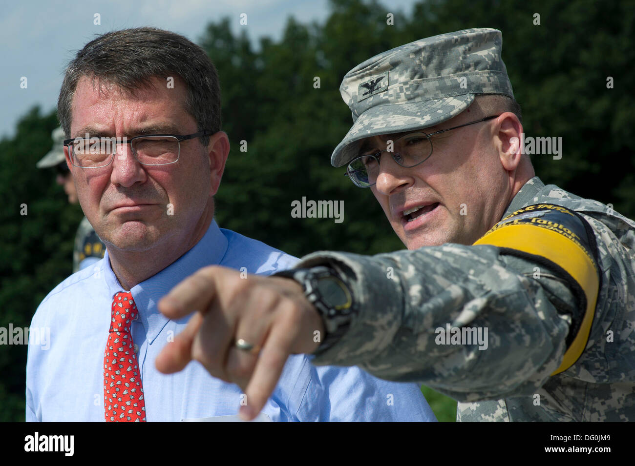 US Army Col. Kurt Taylor, United Nations Command Military Armistice