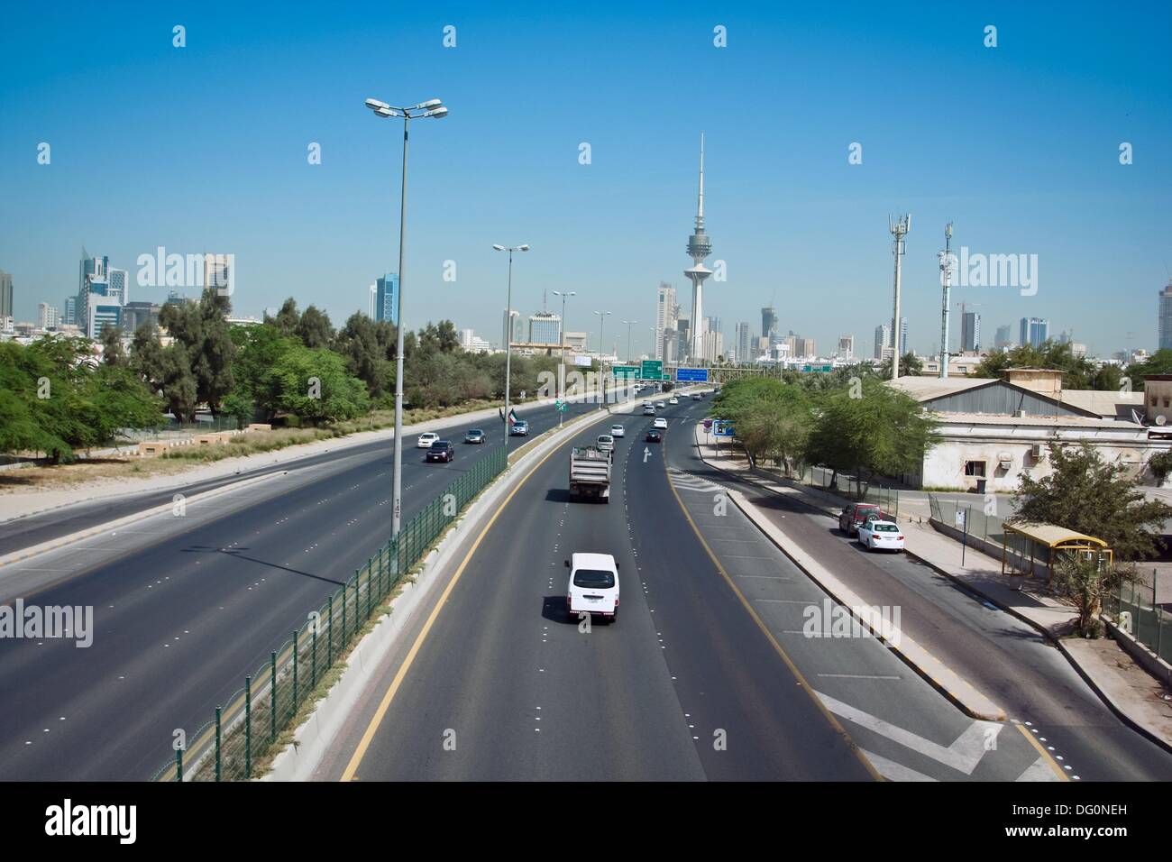 Kuwait city highway hires stock photography and images Alamy