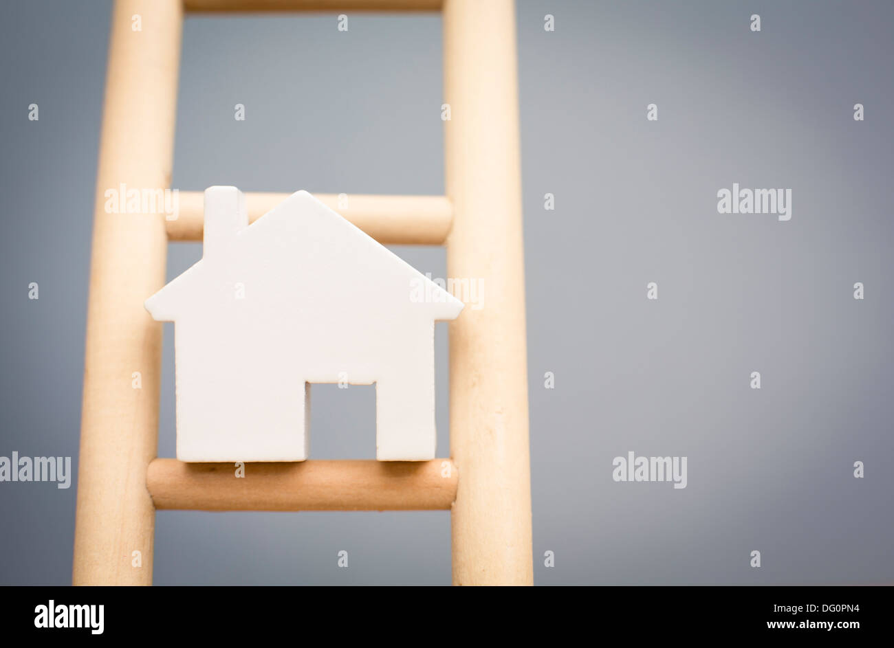 Concept Image To Illustrate Housing Market Stock Photo