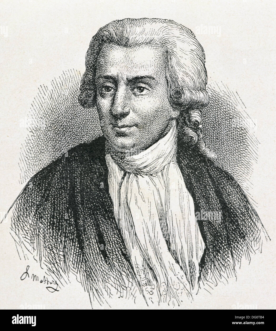 Derive Napier Sanctuary Luigi Galvani, Italian physician and physicist (1737-1798 Stock Photo -  Alamy