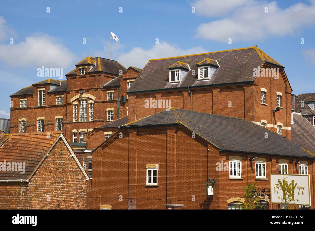 Hall & Woodhouse Brewery. Blandford St Mary. Dorset. England. UK Stock Photo Alamy
