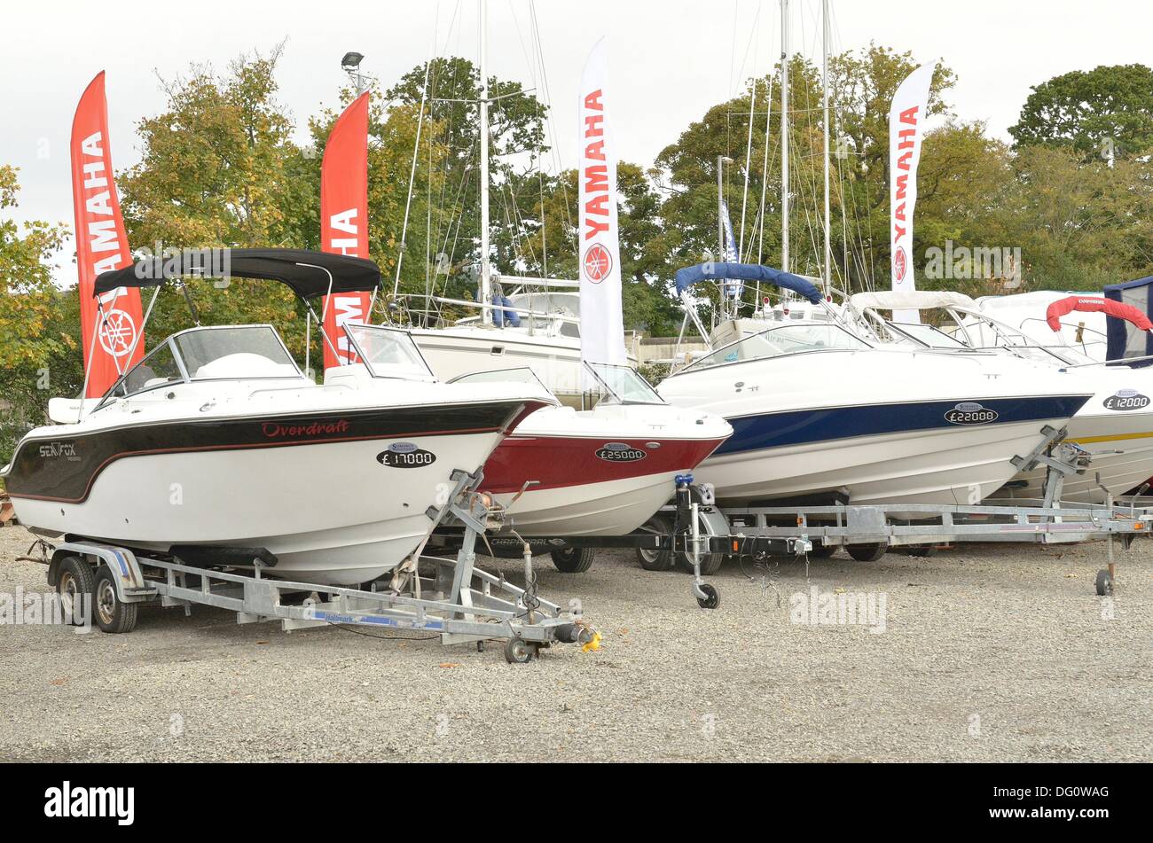 Inverkip, Scotland,11/10/13 Scotland's Boat Show 2013 Some of the