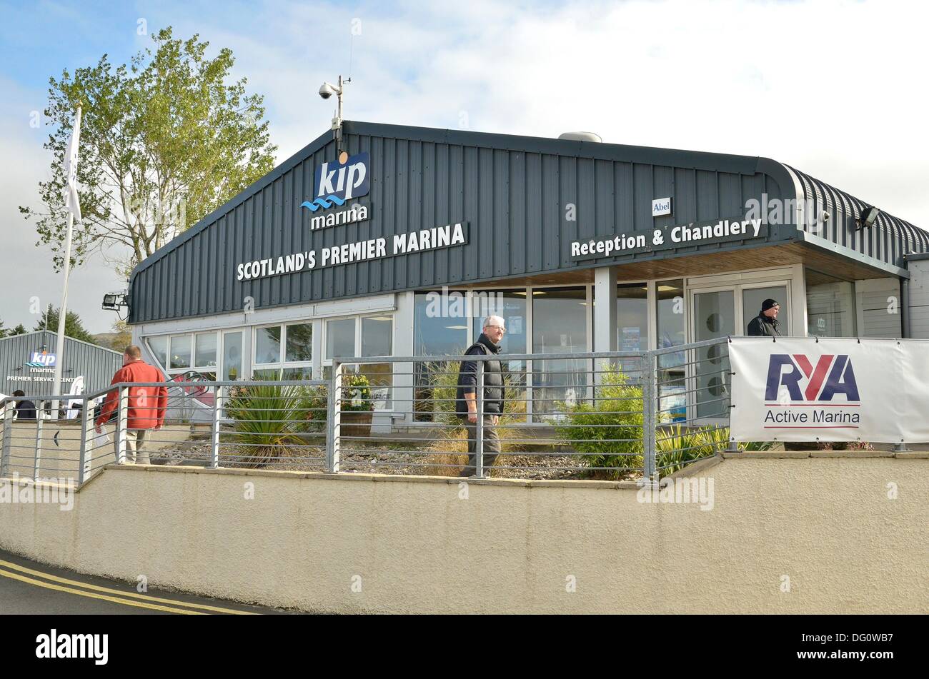 Inverkip, Scotland,11/10/13 Scotland's Boat Show 2013 The main