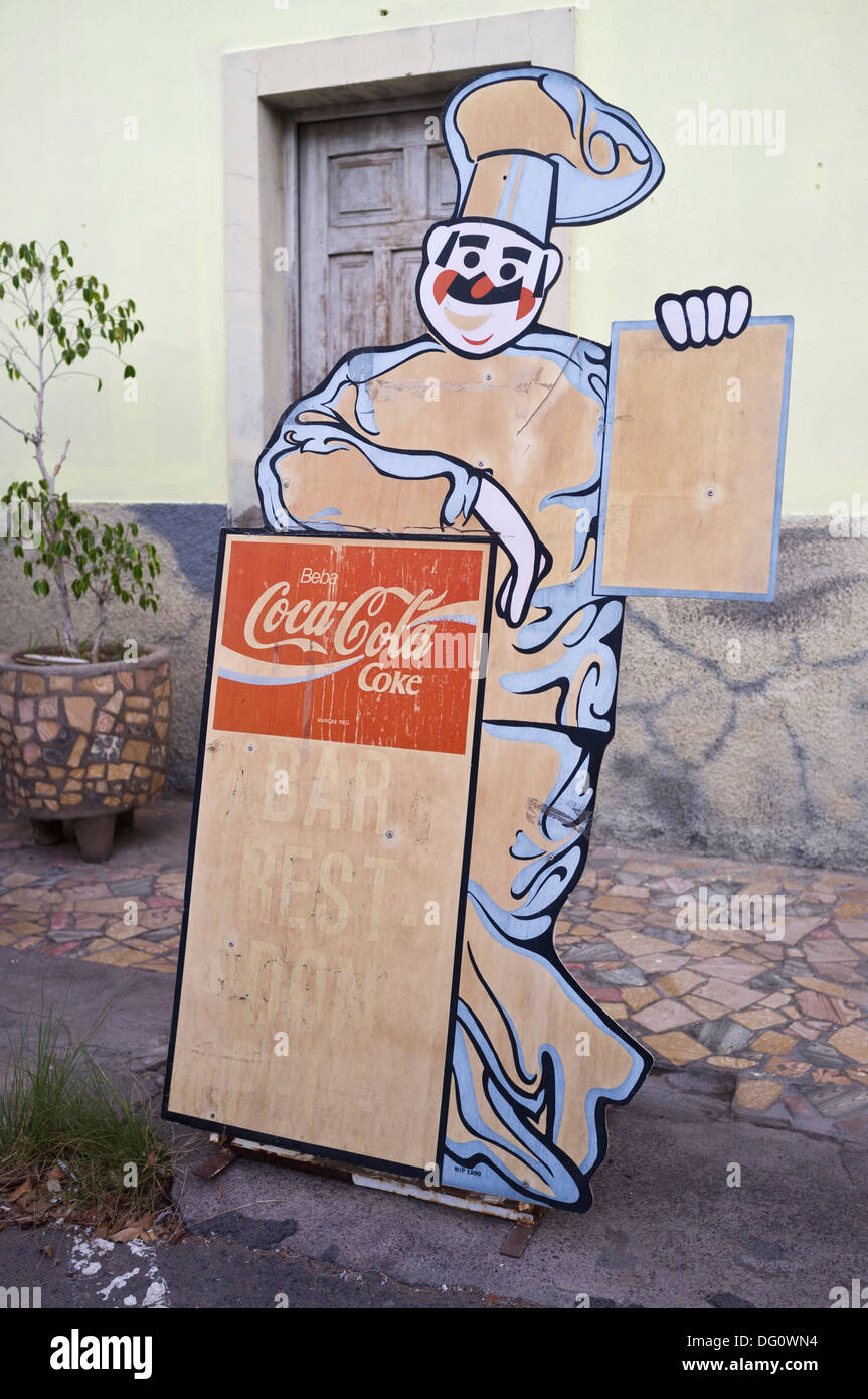 Coca Cola Advertising Board High Resolution Stock Photography and