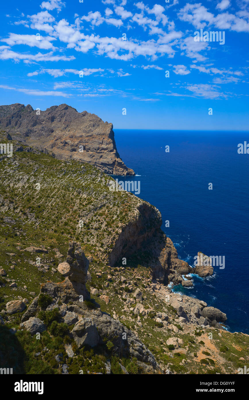 Mallorca, Cabo de Formentor, Formentor Cape, Serra de Tramuntana, UNESCO World Heritage Site, Mallorca Island, Majorca, Balearic Stock Photo