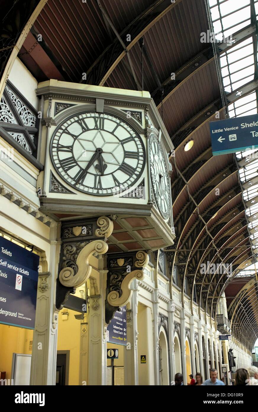 Paddington Station Clock Stock Photos & Paddington Station Clock Stock