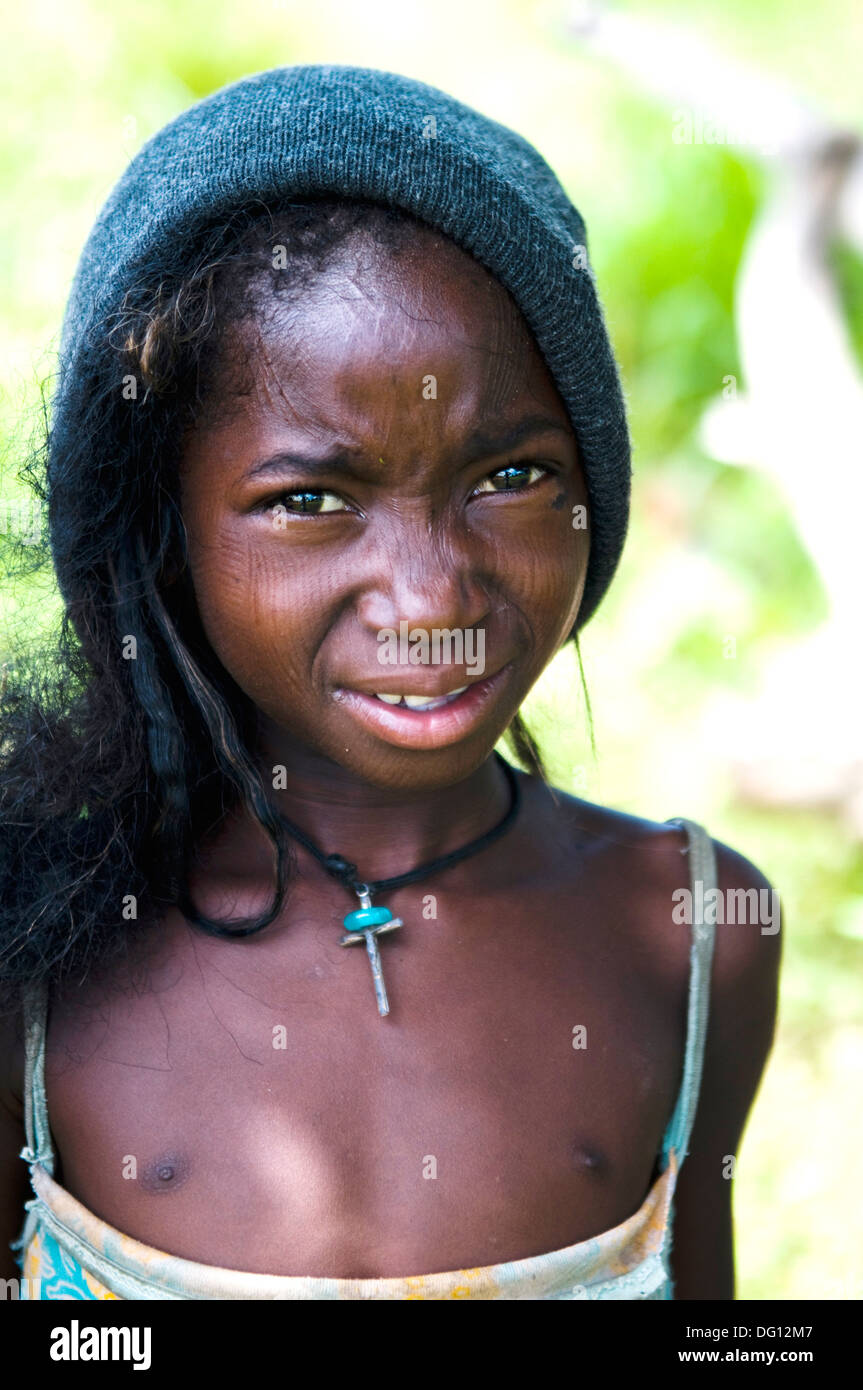 A beautiful girl from Benin Stock Photo - Alamy