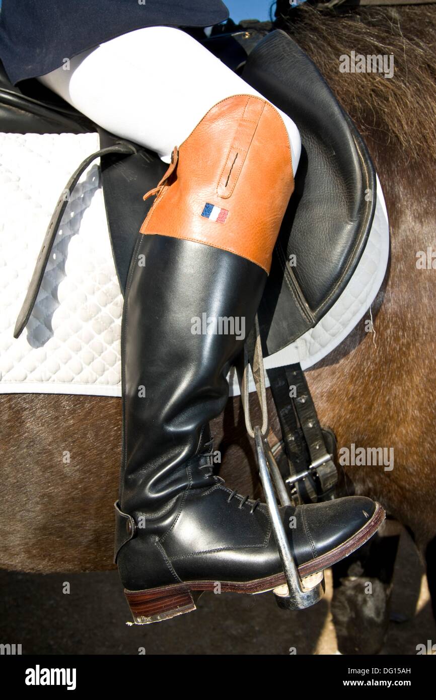 Riding Boots And Stirrup Stock Photos & Riding Boots And Stirrup Stock ...