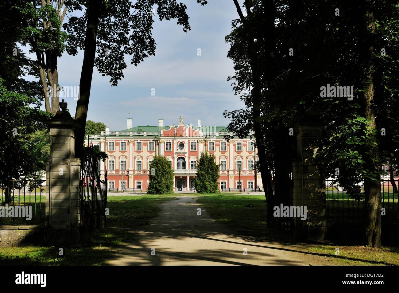 Kadriorg Palace built by Peter the Great, , Tallinn, estonia, northern europe Stock Photo