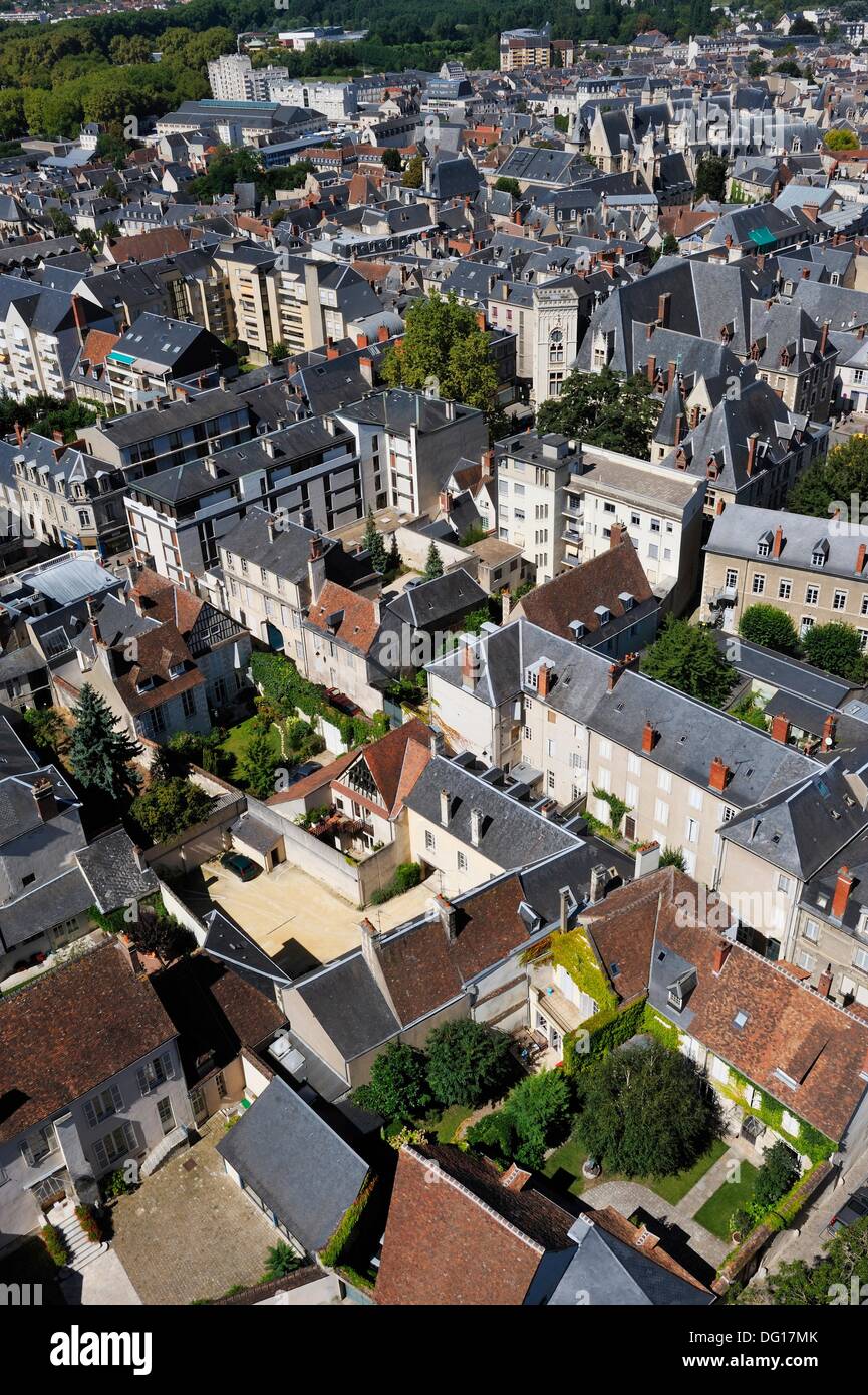 Bourges france aerial hi-res stock photography and images - Alamy