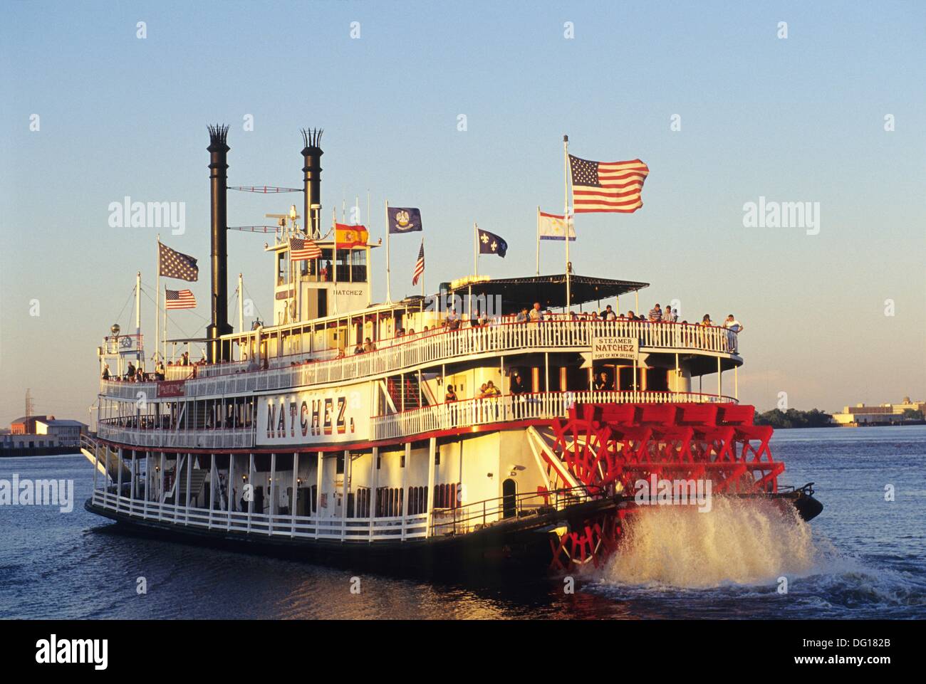 the steamboat Natchez on the Mississippi River, New Orleans, Louisiana