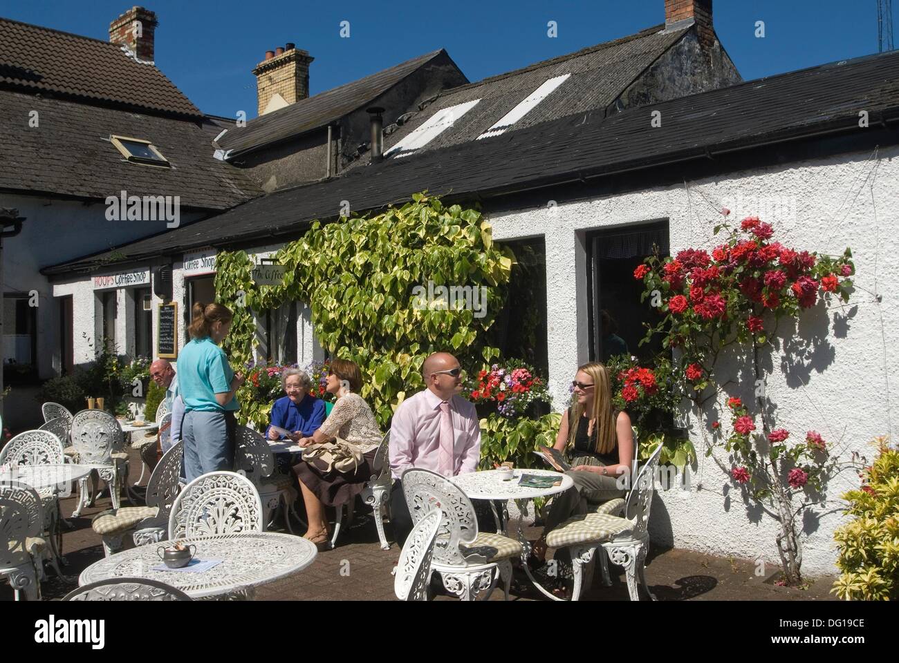 cafe and tearoom, Grey Abbey, Ards Peninsula, County Down, Northern