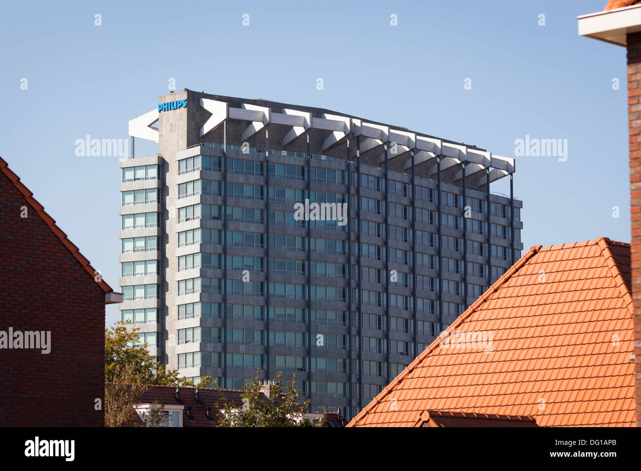 Former Philips head office (until 2001) in the neighborhood of Woensel Zuid  in Eindhoven in the Netherlands Stock Photo - Alamy