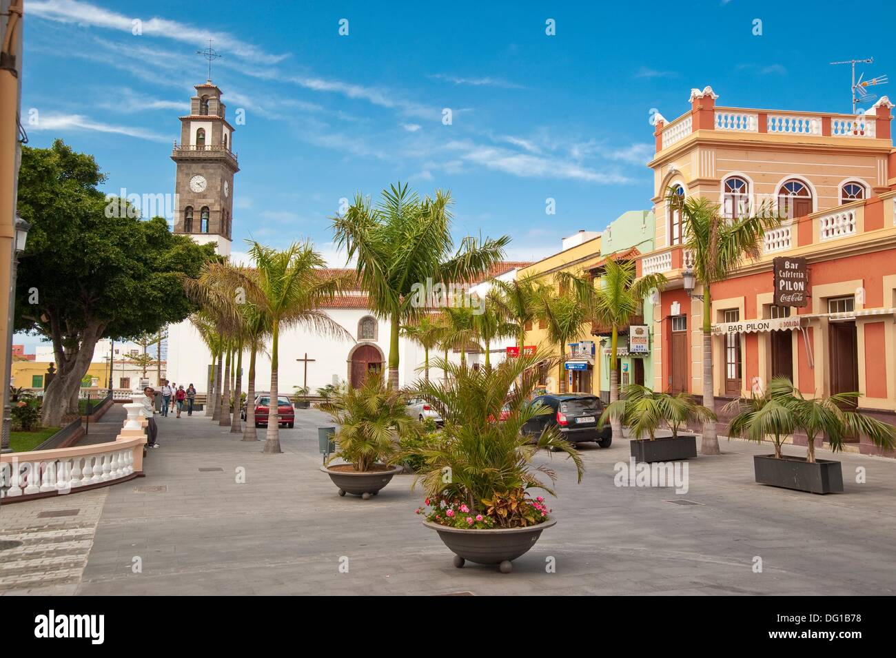 Monuments. Buenavista del Norte. Tenerife. Canary Islands. Spain Stock