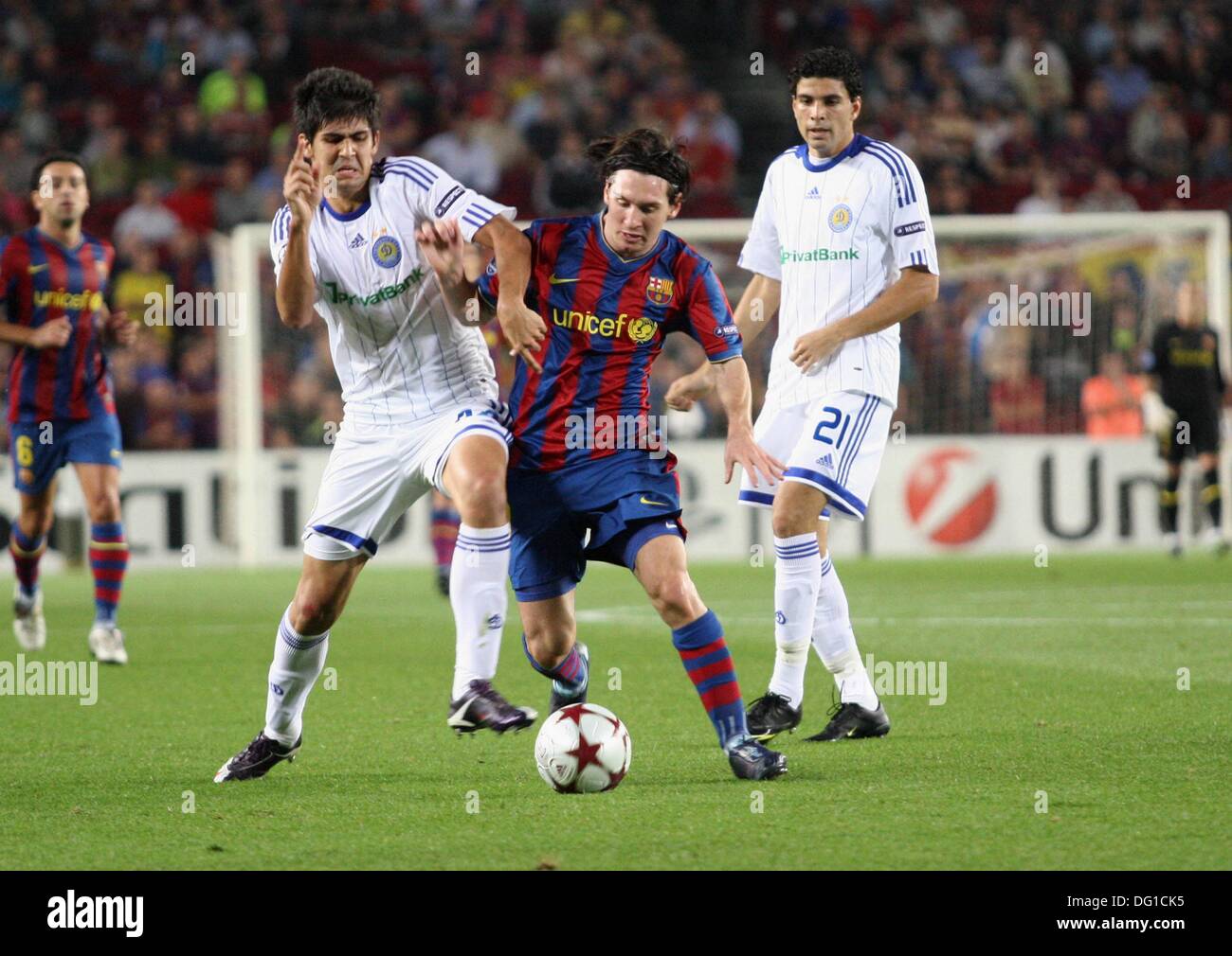 Barcelona, Camp Nou Stadium, 29/09/2009, UEFA Champions League, FC Barcelona vs. FC Dynamo Kyiv