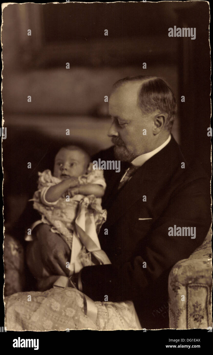 Monarchie adel deutschland adel lippe ansichtskarte postkarte